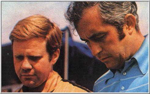 Happy 78th Birthday to US racing legend and owner Roger Penske!  Pictured here with Mark Donohue 