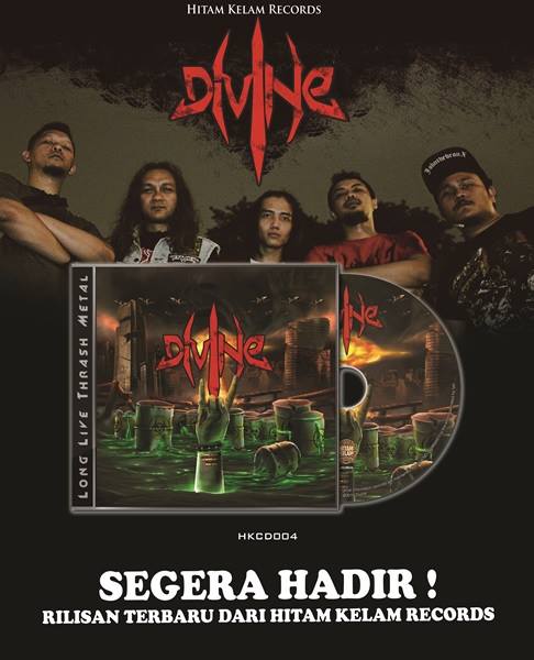 Album terbaru <a href="/DIVINE_thrash/">DIVINE</a> yang akan dirilis <a href="/HK_Merch/">hitamkelam_store</a> tgl 15 Maret