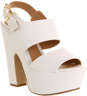 Salepicks's tweet photo. Jammy demi wedge sandal white snake - was £50.00 now £25.00 http://t.co/Z6CO3mo0Or http://t.co/tIcBliaCOU