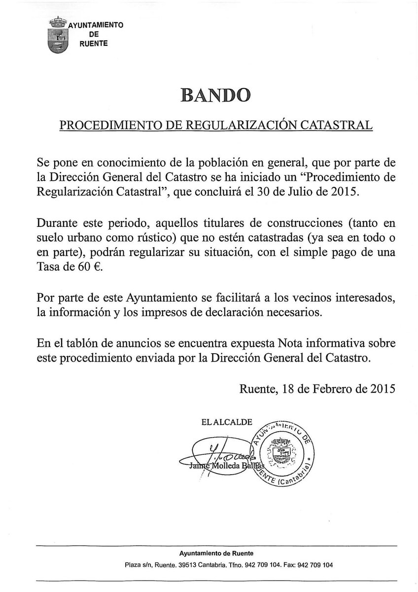 Ayuntamiento Ruente tweet media