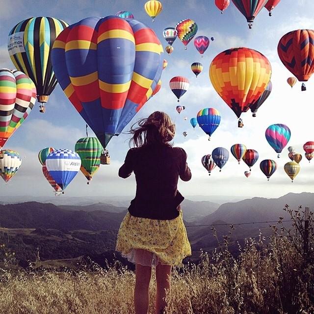 sundayfundayz's tweet photo. Hot Air Balloons in California http://t.co/3NZccqWu1Q