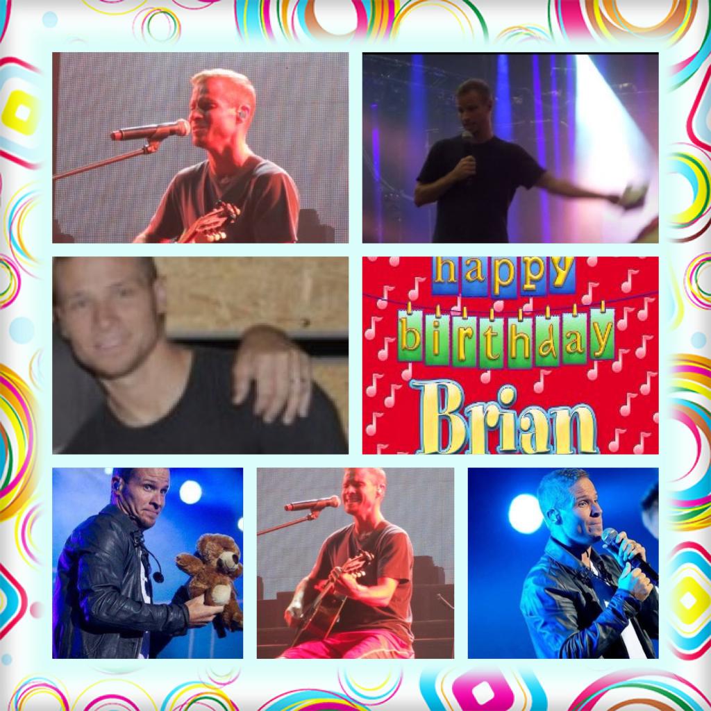    Happy Birthday Brian wish you all the best                