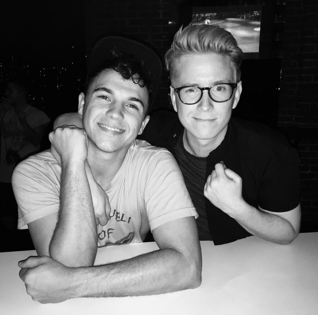 tyleroakley's tweet image. boys night out