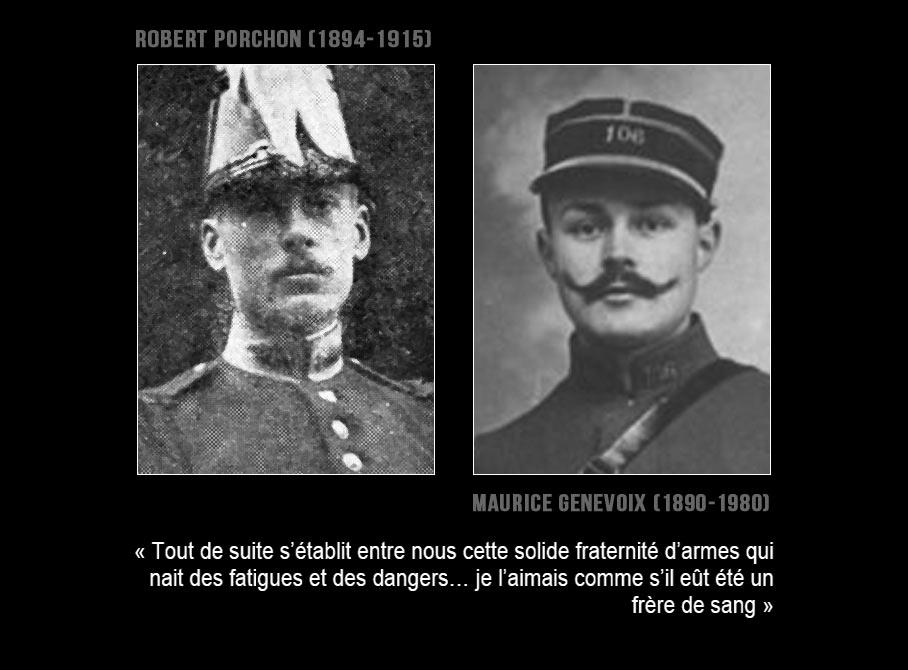 í¸ìí°ì 1 Jour 1 Poilu ë Il Y A 100 Ans Maurice Genevoix Perdait Son Frere D Armes Le Lt Robert Porchon Http T Co Gahyumfoqs 1j1p 1gm Http T Co Gilwcvzf7q