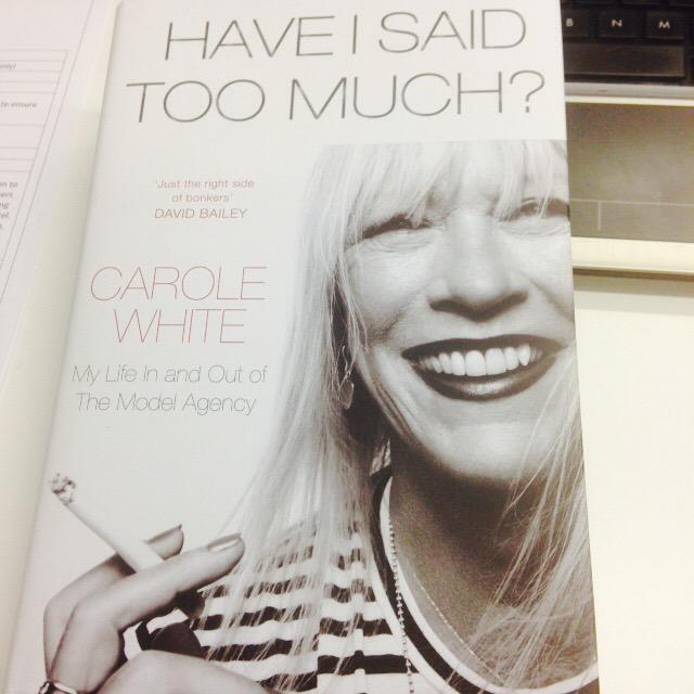 Thank you @Carole_White #haveisaidtoomuch we loved having you @CafeRoyalHotel #pompadour #LFW15