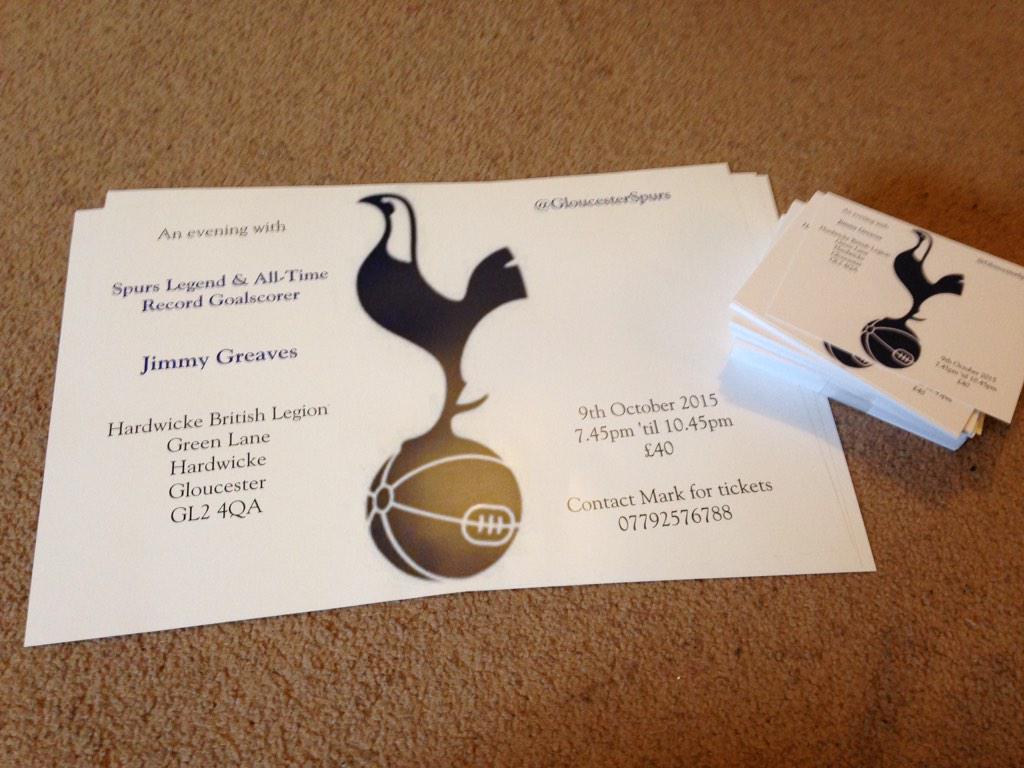 Happy 75th birthday to the great Tickets arrived this morning for our evening with him in October! 