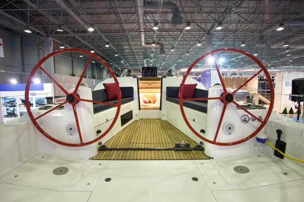 AzureeSailing's tweet photo. CNR Avrasya Boat Show'da yeni Azuree 33C'yi keşfedin. Hall 3, B02. #yachts #Sailing #cnrexpo  #sirenamarine http://t.co/PjPoGxfpNB