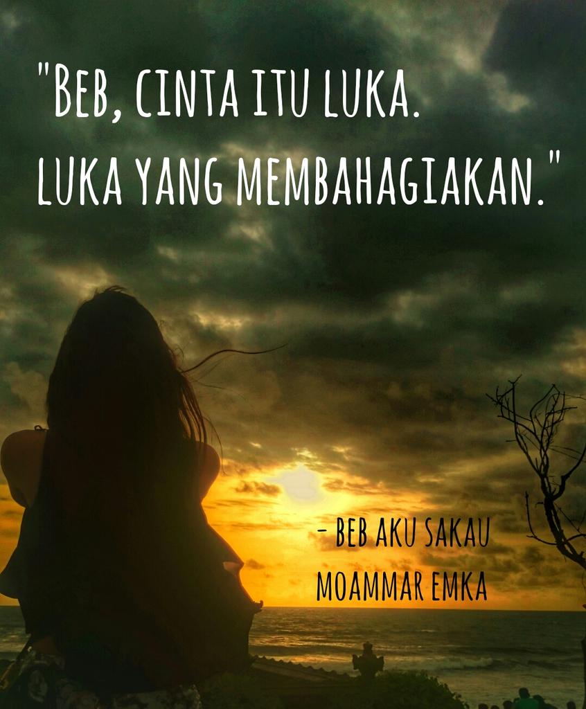 "<a href="/moammaremka/">Moammar Emka</a>: "Beb, cinta itu luka?" - <a href="/EnterMedia3/">EnterMedia</a> "