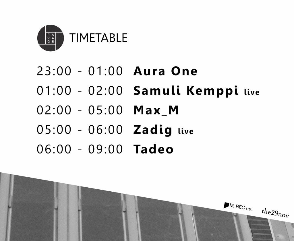 Tonight Ravage x M_Rec Ltd x the29nov films, Amsterdam. facebook.com/events/5747996…