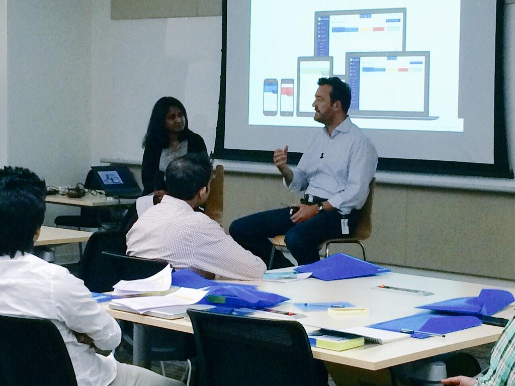 IntuitIN's tweet image. &apos;#design has become a core competency for every company&apos; says @Kaasgaard in an interesting chat at #DesignAwesome