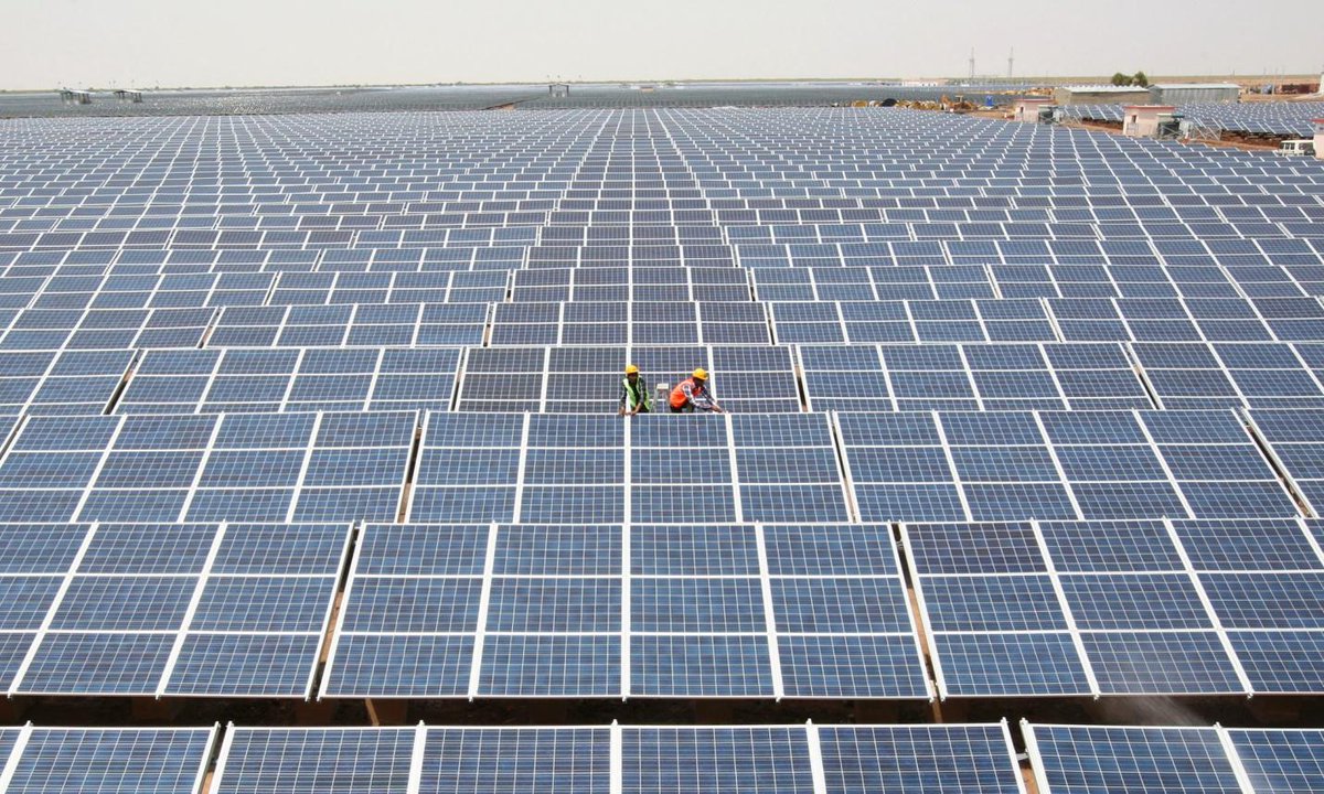 WOW! India Building World's LARGEST Largest #Solar Power Plant: 750 MW bit.ly/1vX7SWv #Renewable #energy