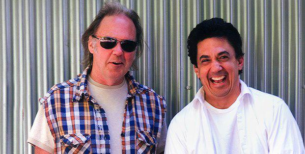 NikoBolasTweets's tweet photo. Neil Young and I having a good laugh as always! http://t.co/gGea4Q4bdE