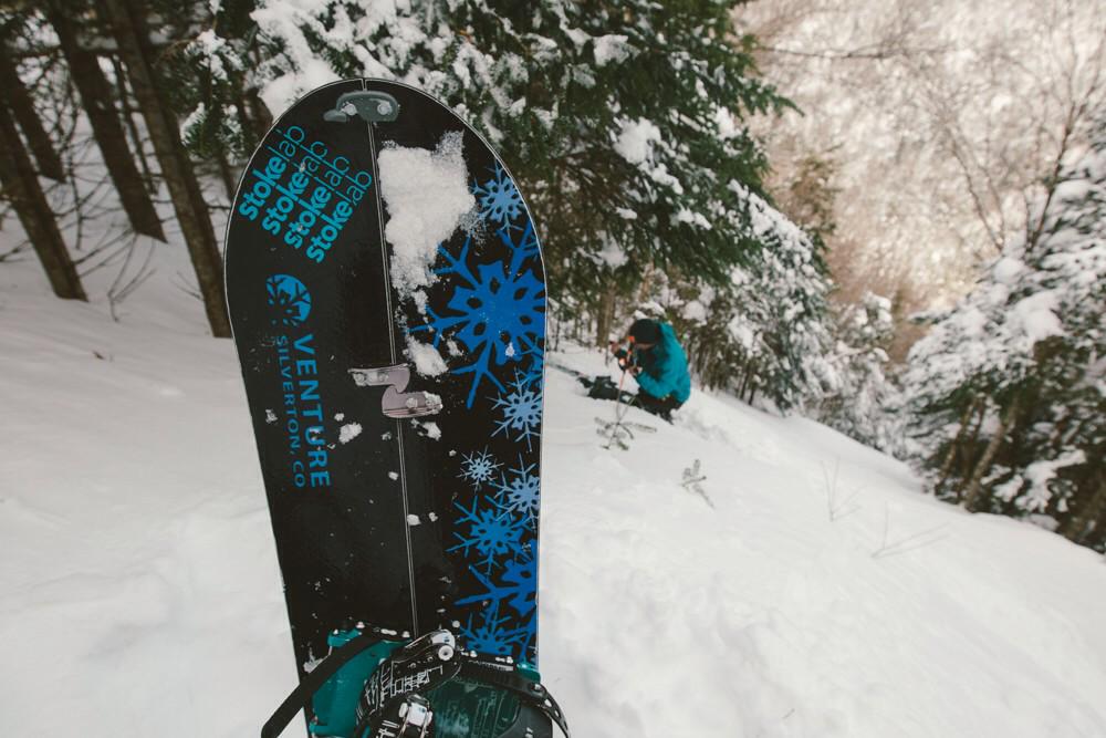 This didn't suck on my @venturesnow Odin. #SkiTheEast #Skivermont #stokedlife