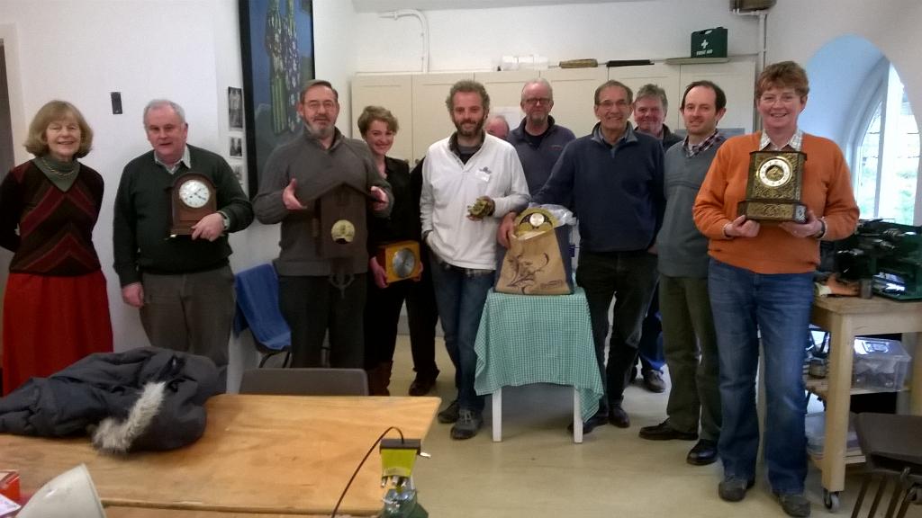 clockcourses's tweet image. End of another short clock course today. Good week had by all. Lots achieved and a lovely mix of students.