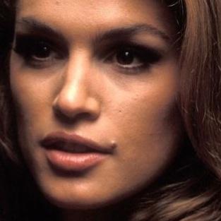 Happy Birthday Cindy Crawford. Detail of image from  