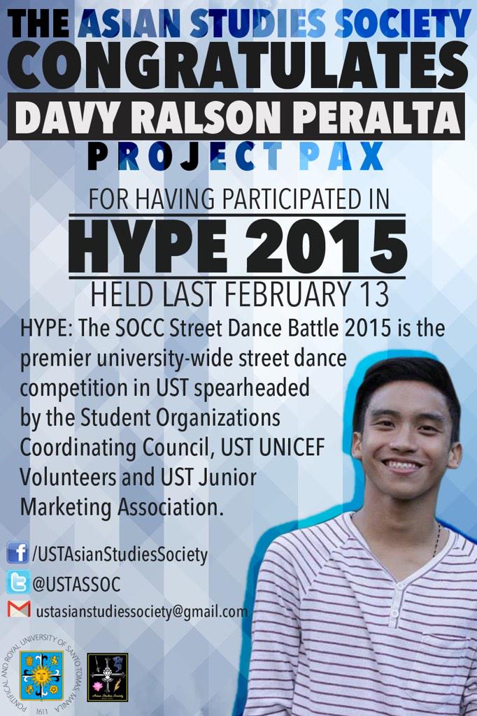assoc_ust's tweet photo. Congratulations, Davy and Ada!! #ExcelAS #HYPE2015 http://t.co/7Hpz634Nlq