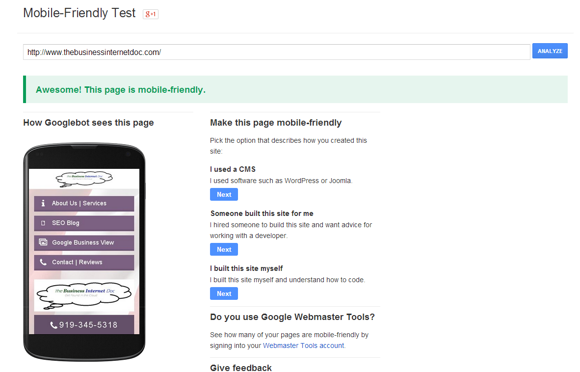 BizInternetDoc's tweet image. Is your website #mobilefriendly? plus.google.com/10701083737525…