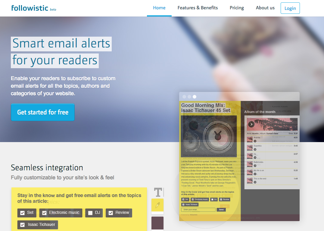 bramk's tweet photo. Got a blog? Use @Followistic to send Smart email alerts to your readers http://t.co/h2Qdoci76P http://t.co/fv0j4yJJNW