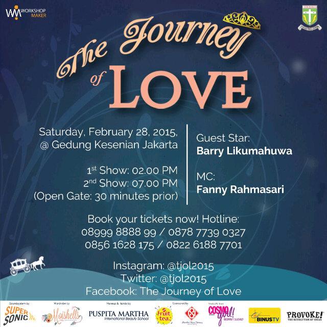 tjol2015's tweet photo. Mau merayakan bulan kasih sayang yg asikk? Ayo rame2 beli tiket TJOL 28 Feb 2015.@Workshop_Maker http://t.co/T3uZtvETeI