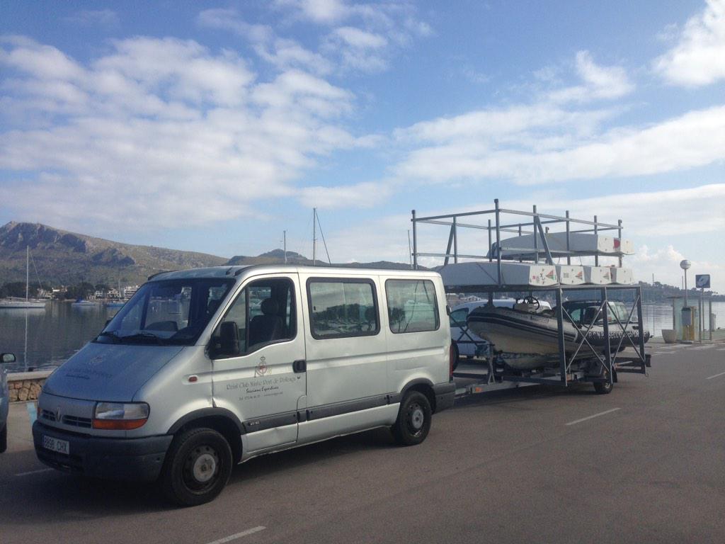 vela_mallorca's tweet photo. Último transporte a @RCNPalma #prorigging allá vamos!! http://t.co/kuU0KzYwqk