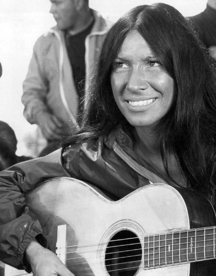 Buffy Sainte-Marie was born on this date February 20 in 1941. Happy Birthday,   