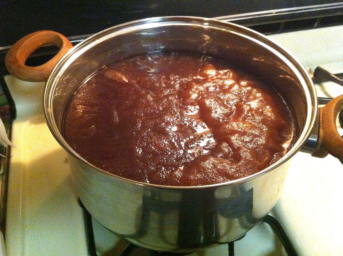 Brewed a fresh pot of ICE TEA this evening… but I put it outside to cool off and forgot about it. Now I have TEA ICE.