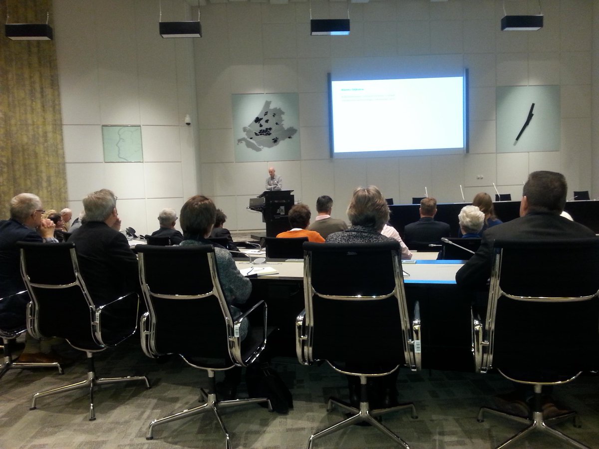 PAL- lezing over duurzame verstedelijking bij pzh. Grote opkomst