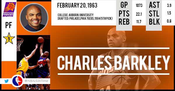 Happy Birthday  Sir Charles Barkley !  