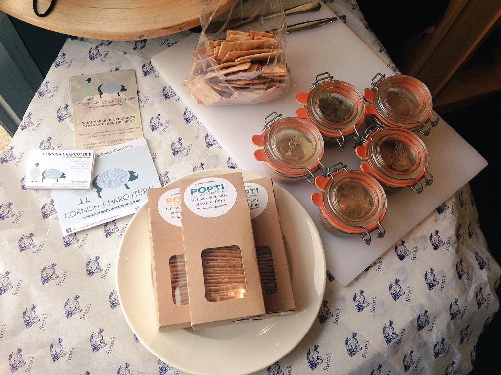 We're at SteinsDeli today promoting our products with the help of <a href="/poptibude/">POPTI</a> biscuits - pop in for a delicious sample