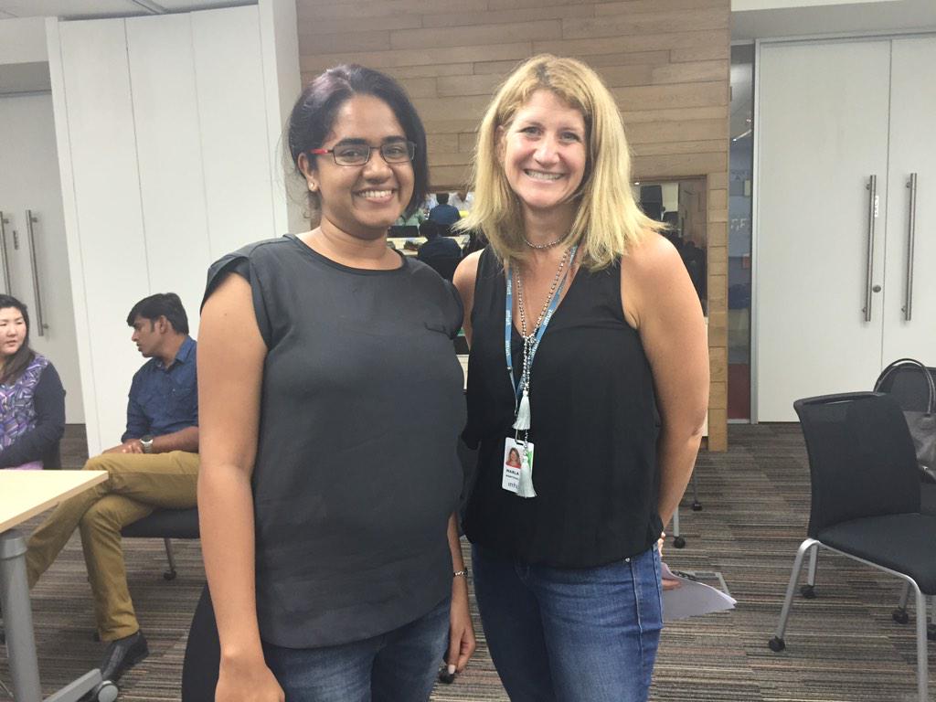 rapparna's tweet image. My awesome Innovation catalysts! @CherylAranha and Marla! #IntuitLife #DesignAwesome