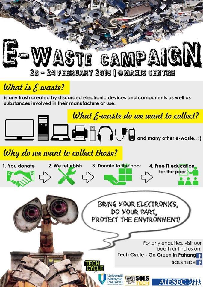 TechCycleUMP's tweet image. TechCycle Campaign is back! If you have e-waste in your home, do bring it back &amp;amp; donate to us! See you guys there 😉