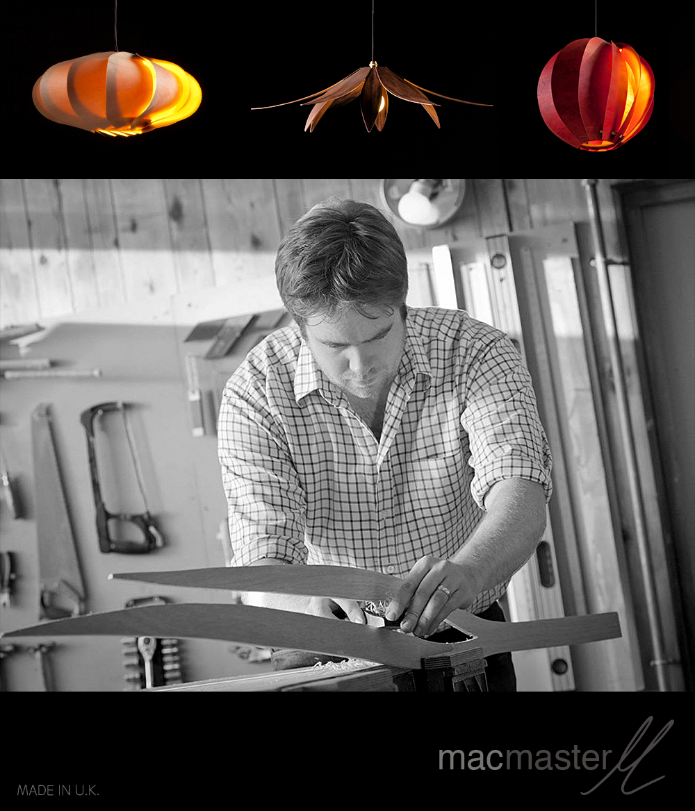 metdecor's tweet photo. Introducing Bespoke wood designer Alex MacMaster of @MacMasterDesign handcrafts modern lighting pieces out of timber. http://t.co/29lupCNKys