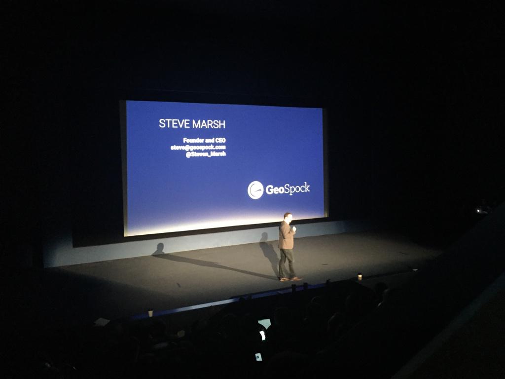 Watching <a href="/GeoSpock/">GeoSpock</a> tell us how they can know where there CEO is at any time, in real time, at scale ;)