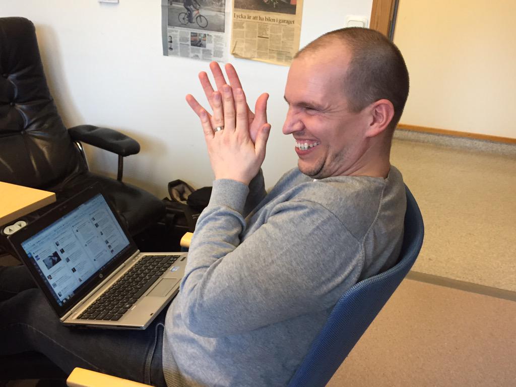 NinaLofberg's tweet photo. Lecturers @CTFse excited about ongoing tweetchat! #uce151 http://t.co/KibIEPwzZW if you want to join! http://t.co/mNkK3FjVtL