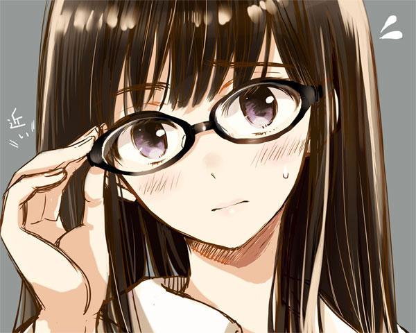 「眼鏡に手 眼鏡」のTwitter画像/イラスト(古い順)