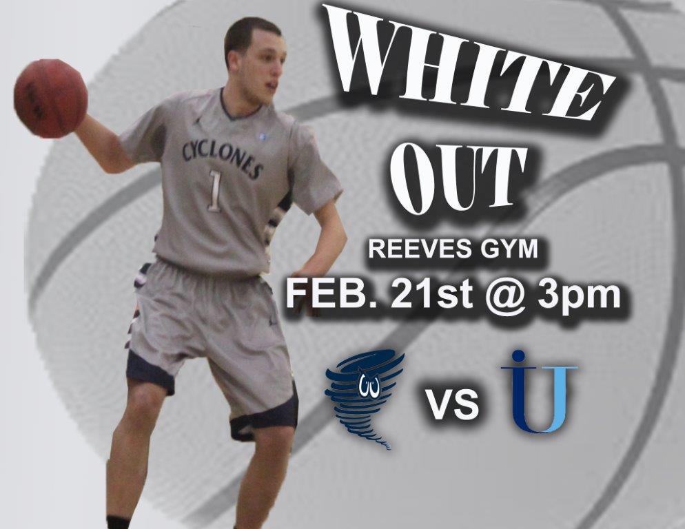 CentCyclones's tweet photo. White Out the gym for tomorrow's playoff game!  #GoCyclones #Clonezone #Centpride http://t.co/bJUIuRSpyO
