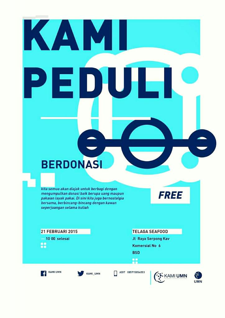 Buat alumni, yuk besok (21/2) ikut acara @KAMI_UMN jam10 @ Restauran Telaga, BSDRegistrasi: tinyurl.com/registrasiKAMI…