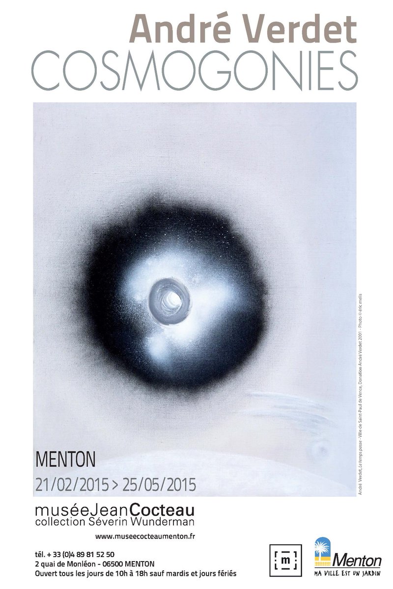 Découvrez dès demain après-midi la nouvelle exposition temporaire du musée consacrée aux Cosmogonies d'André Verdet