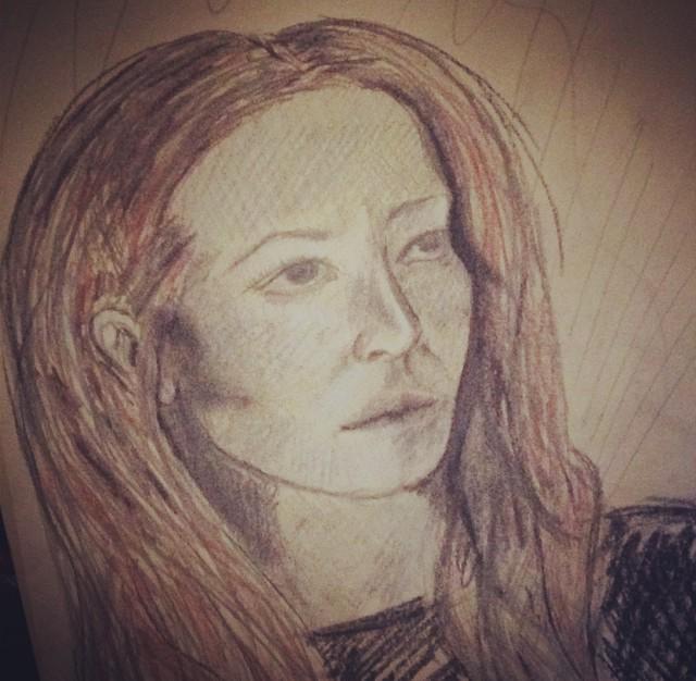 LoliCreativity's tweet photo. 1 of many building up to a self portrait, it's hard to get away from what you think you look like and reality http://t.co/VyiRXtNSTZ