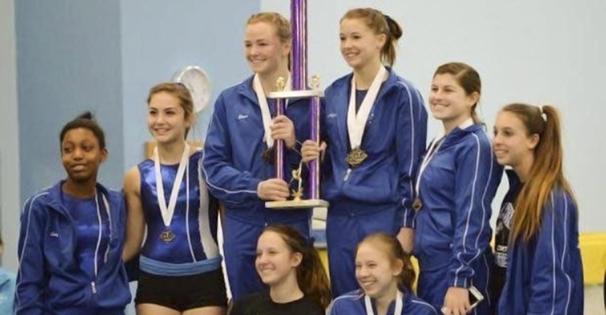 JCPS_NC's tweet photo. Clayton High School's gymnastics team wins the State AAAA gymnastics championship in Raleigh. http://t.co/APrBW4l5ju http://t.co/6Sz1vxqLNc