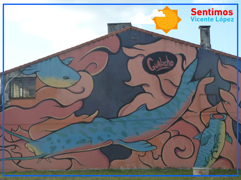 SentimosVL's tweet photo. Arte en las calles d Vicente López, nuestra preferida por Gualicho, también pintó en Madrid, Moscú, Polonia../viernes http://t.co/sjybQFpVBE