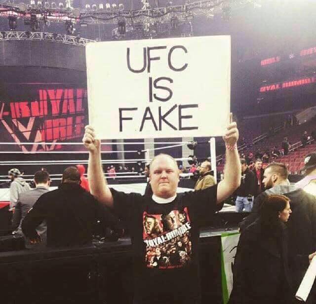Is the WWE fake or real?