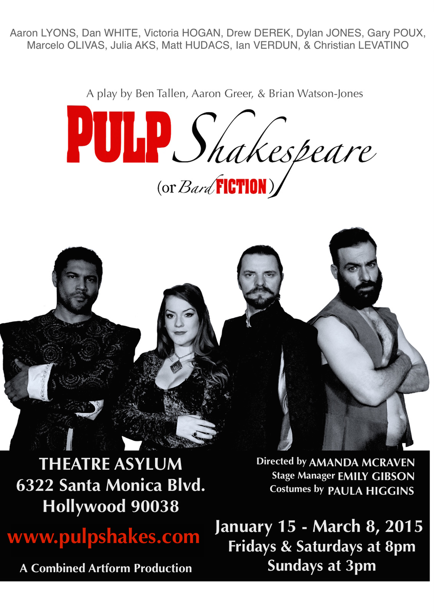 pulpshakes's tweet photo. #PULPSHAKES is back tonight &amp; tomorrow @8!! http://t.co/YqPTLddvvy Use code "pulp" for $15 tickets!! #LAThtr #mashup http://t.co/oFT65qTO0l