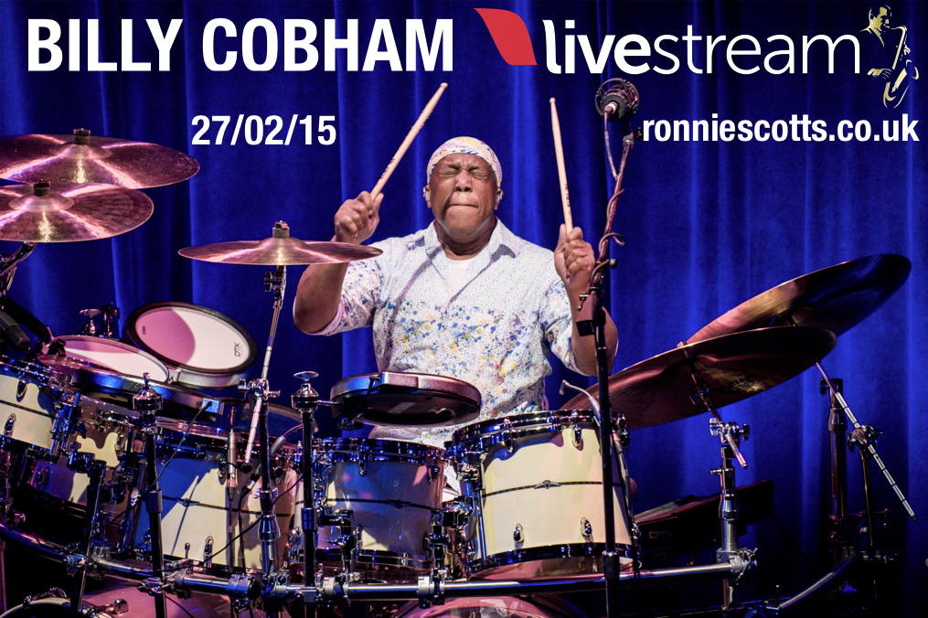 officialronnies's tweet photo. T minus 1 week and 4 hrs the great #BillyCobham will be on stage at #RonnieScotts @Livestream'd  around the world! RT http://t.co/IkocNkoFHG