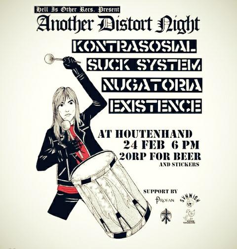 Trustkill_Merch's tweet image. #Check this out!!!! Hell is other recs present "Another Distort Night" 24 feb @houtenhand