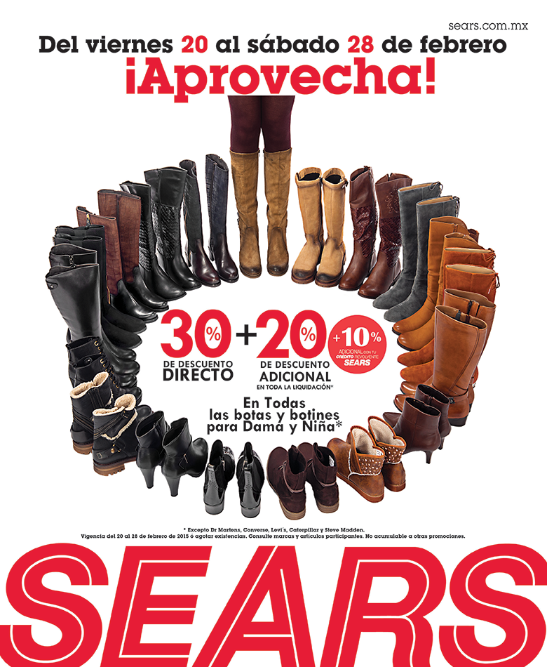 sears botas