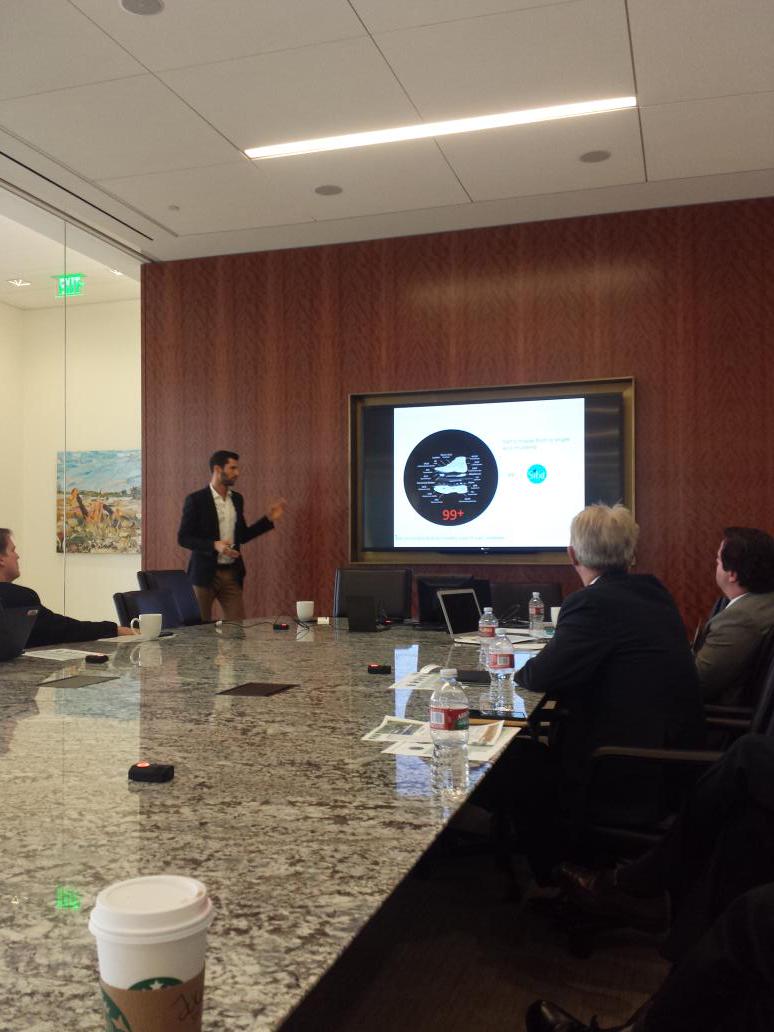 BizFed's tweet photo. Yonotam, founder of @Revoterial, creator of revolutionary material #silxt, and part of the @LACIncubator portfolio. http://t.co/S0WfN2Jziz