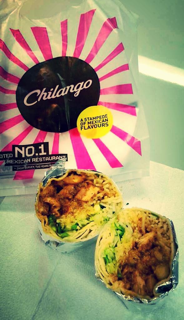 Thanks <a href="/Chilango_uk/">Chilango</a> for feeding CoWork burritos Wed AND Fri! Amazing! #CoWork #Stuffed #GetInMyBelly