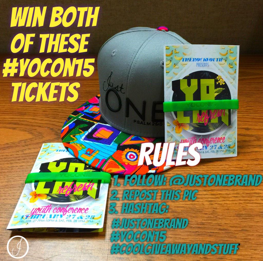 JustOneBrand's tweet photo. Have an Instagram account? Head over and enter our #YoCon15 giveaway!! #JustOneBrand http://t.co/FD3Ig847qk