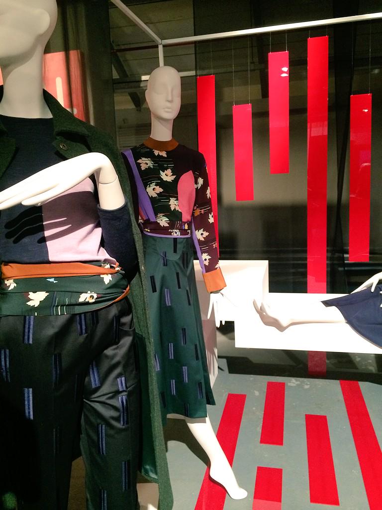 ARTSTHREAD's tweet photo. The work of #Kaaskas, inspired by nostalgia drenched imagery, at the #WarsawCalling #IFS2015. @British_Design #LFW http://t.co/cWDNoqEjEw